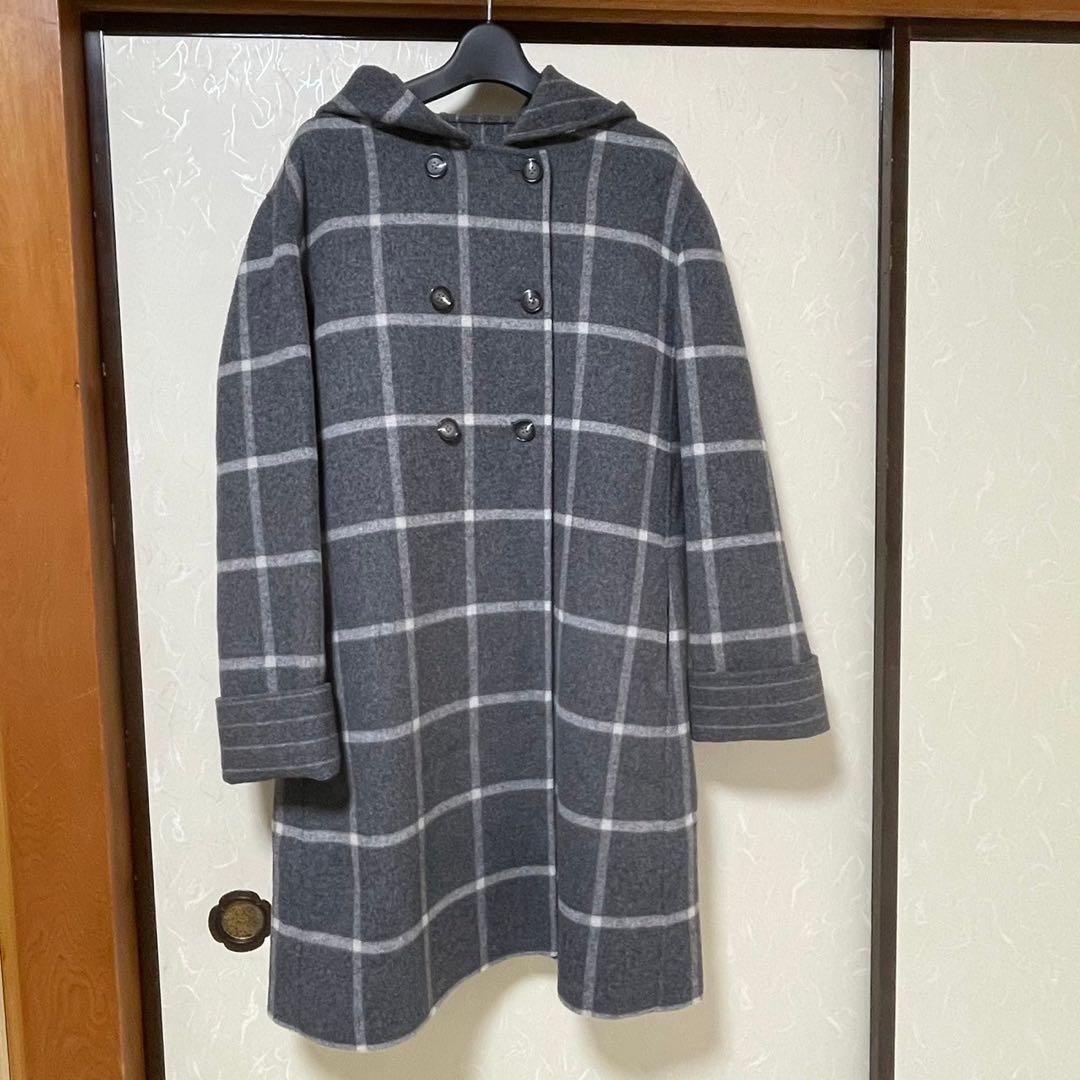 EMPORIO ARMANI アルマーニ　フーディコート　リバーシブル