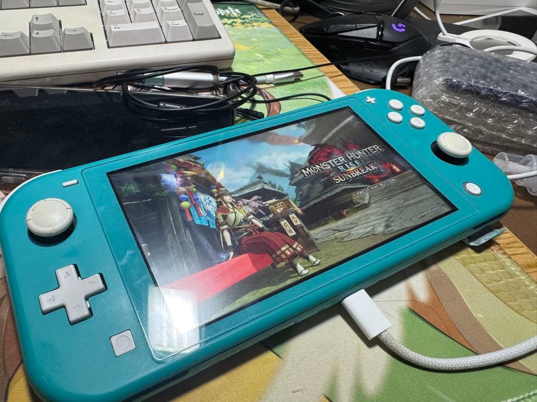 Nintendo Switch Lite ターコイズ 本体 ジャンク