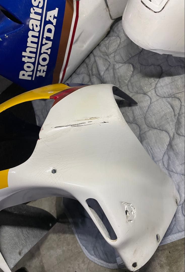 NS-1　フルカウル　フルセット　ロスマンズカラー