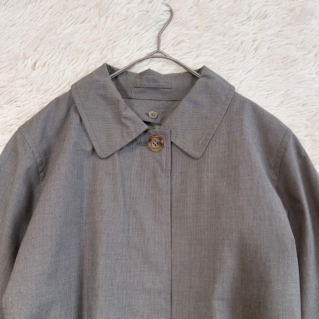 マーガレットハウエル ウールライナー付 ステンカラー トレンチコート ベルト L