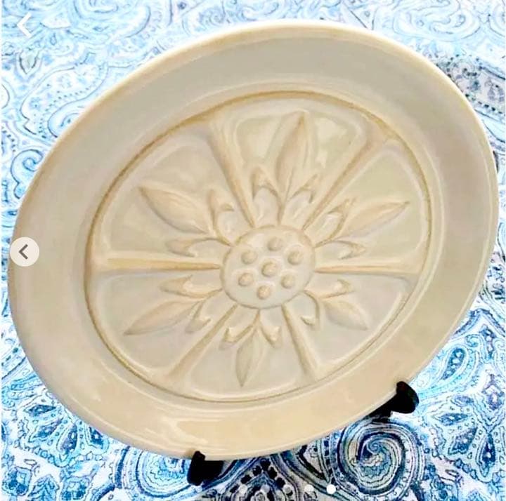 金運爆上げ　特別祈祷　他では手に入りません。奈良法隆寺限定品　白鳳紋様赤膚焼き皿