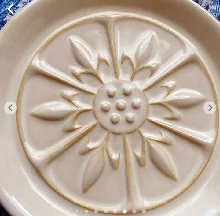 金運爆上げ　特別祈祷　他では手に入りません。奈良法隆寺限定品　白鳳紋様赤膚焼き皿