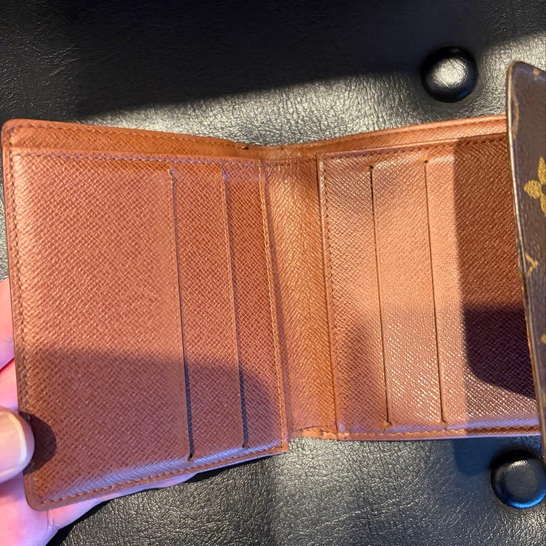 美品　LOUIS VUITTON ルイヴィトン 三つ折り財布 モノグラム