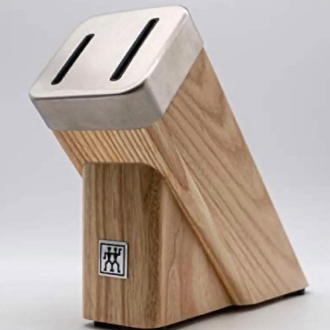 ツヴィリングウェーブセルフシャープニングナイフブロックセットハサミ付