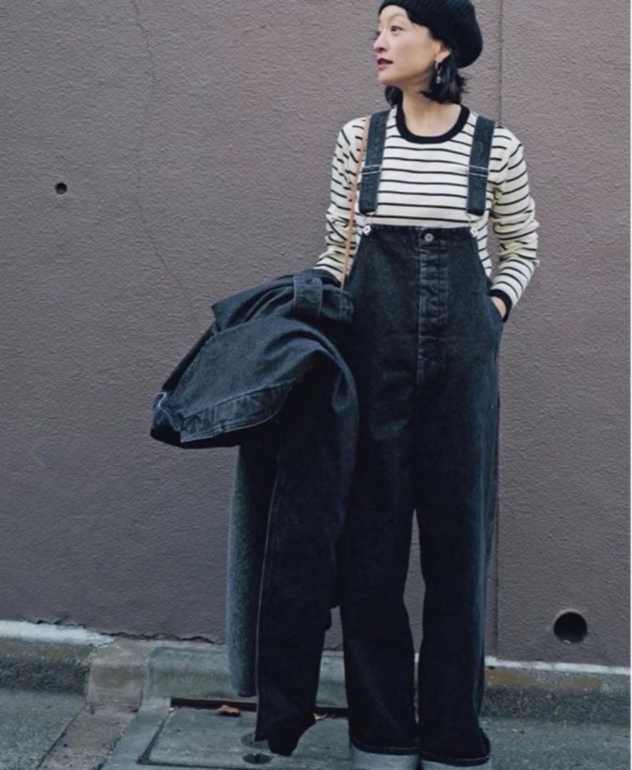 naoさま専用　oblekt 高山都さんコラボ　デニムオーバーオール　サロペット