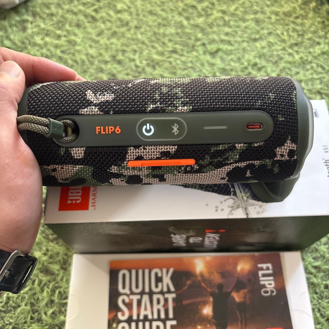 JBL FLIP6 ワイヤレススピーカー 迷彩