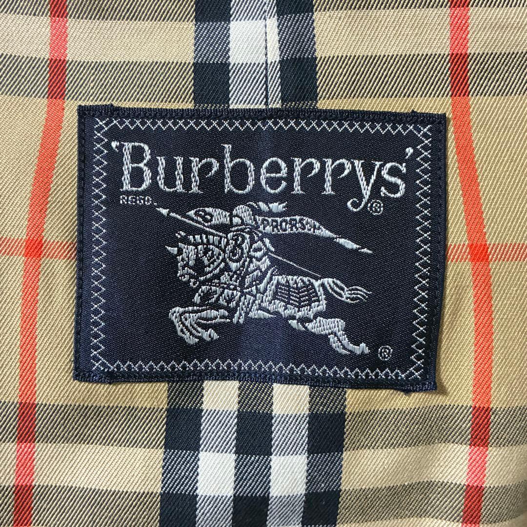 Burberrys’ 90s前期 総ノバチェック ステンカラーコート ロング丈