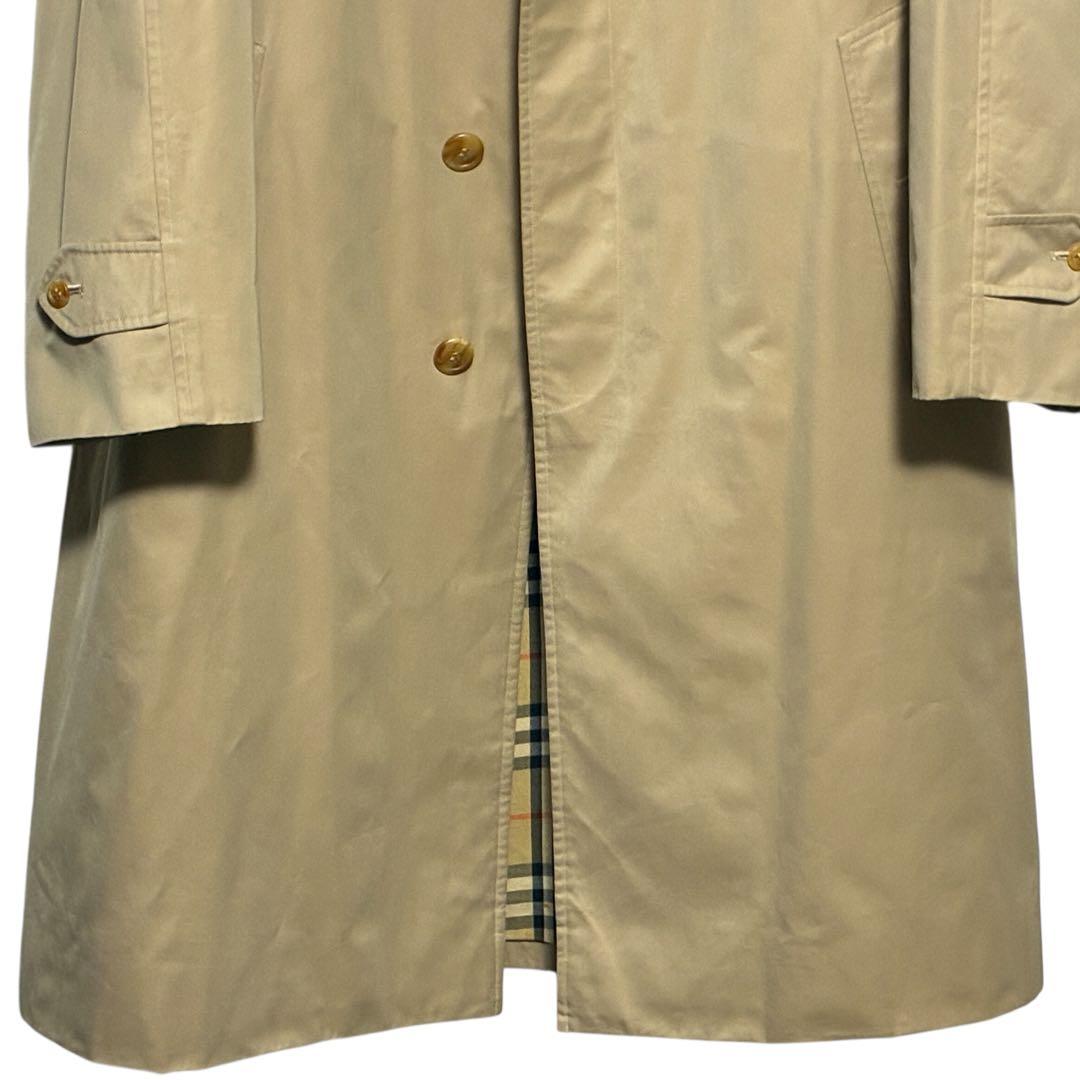 Burberrys’ 90s前期 総ノバチェック ステンカラーコート ロング丈