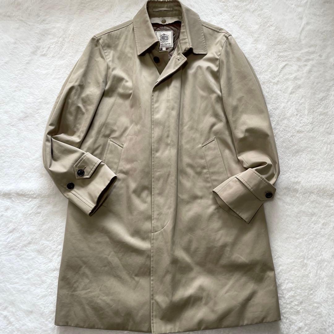 【現行L】ジェイプレス　ステンカラーコート　ライナー　ベージュ