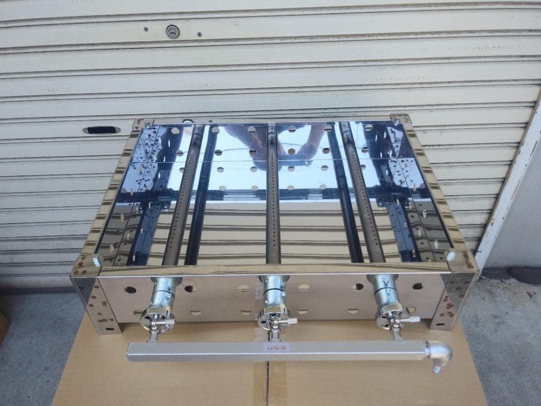 ネット専用品 プロパンガス グリラー LPG 24500円 鉄板付きません 祭り