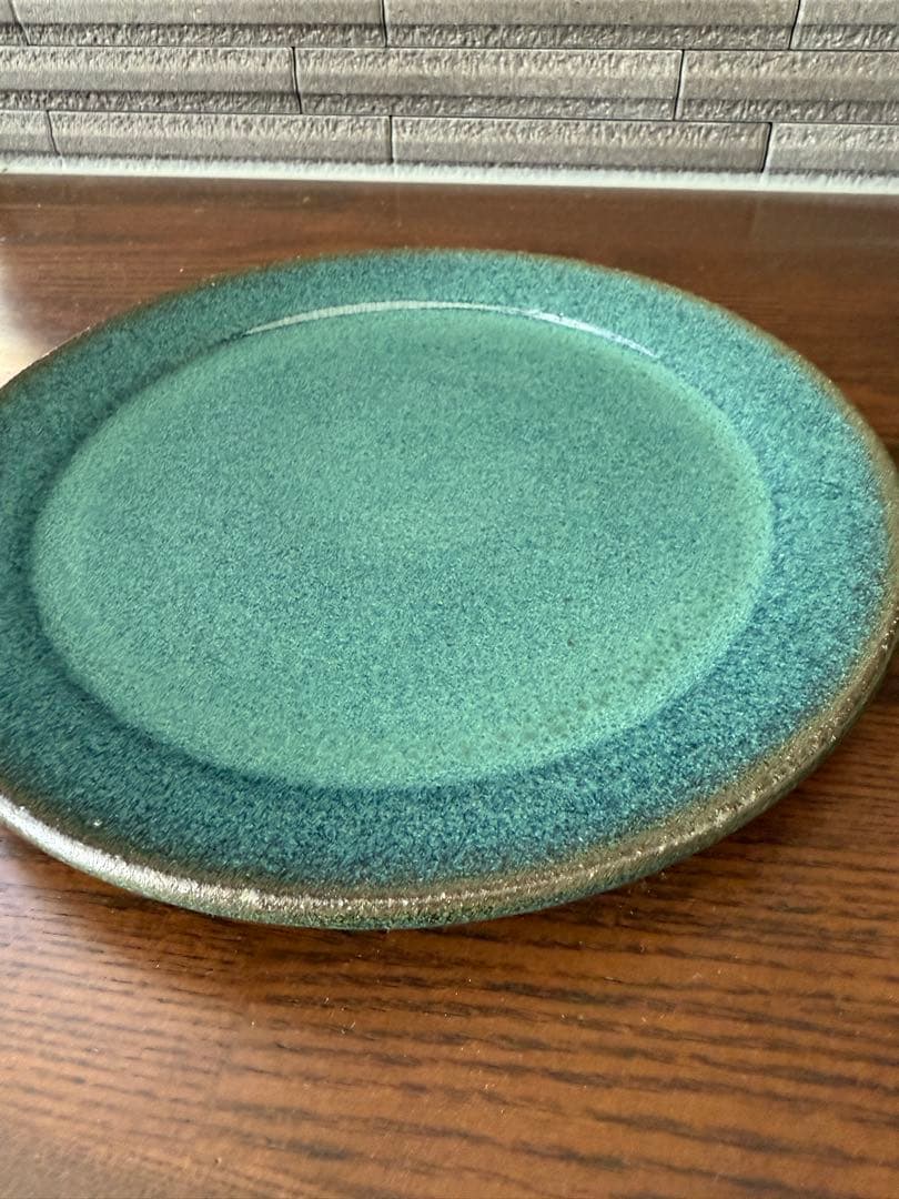 はむたろう小澤基晴　翡翠7寸皿　3枚セット