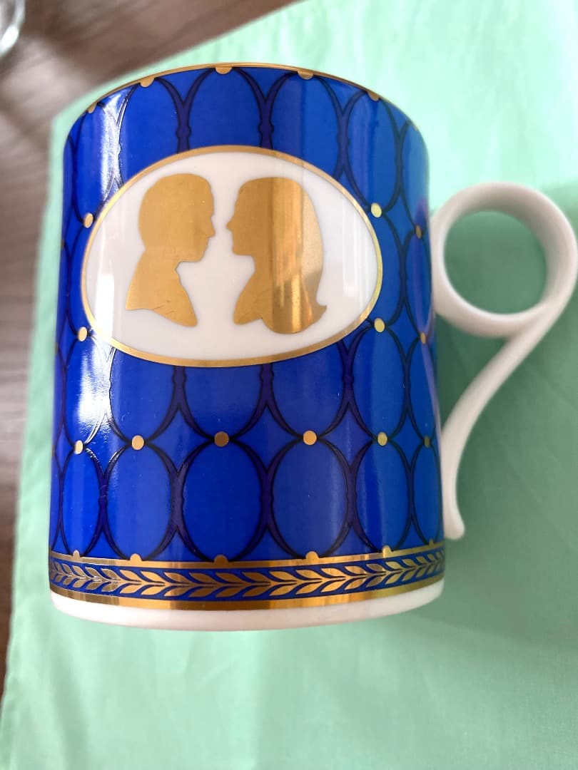 ウェッジウッド　ウィリアム王子御成婚記念 陶磁器皿