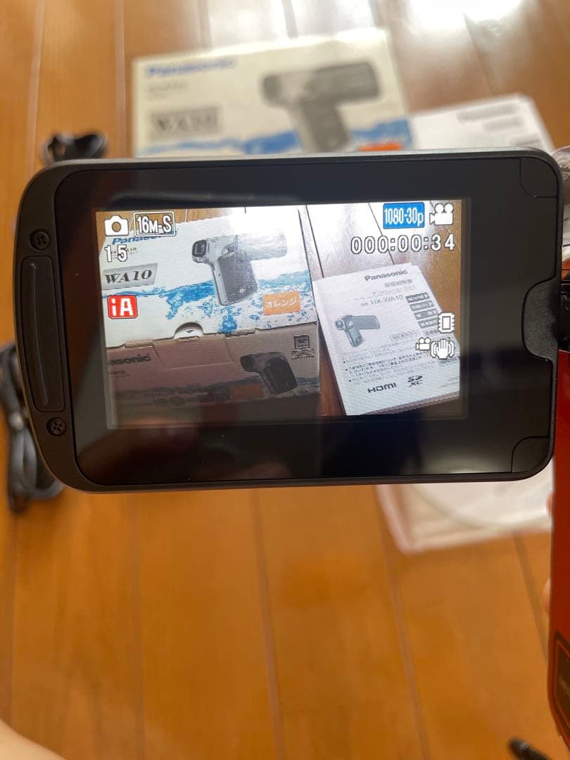 Panasonic HX-WA10 デジタルムービーカメラ バッテリー２個付