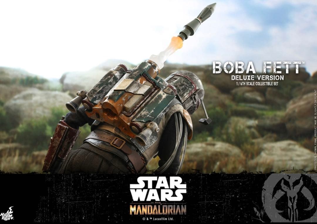 定価７万５千円 STARWARS マンダロリアンBoba Fett 1/6 2体