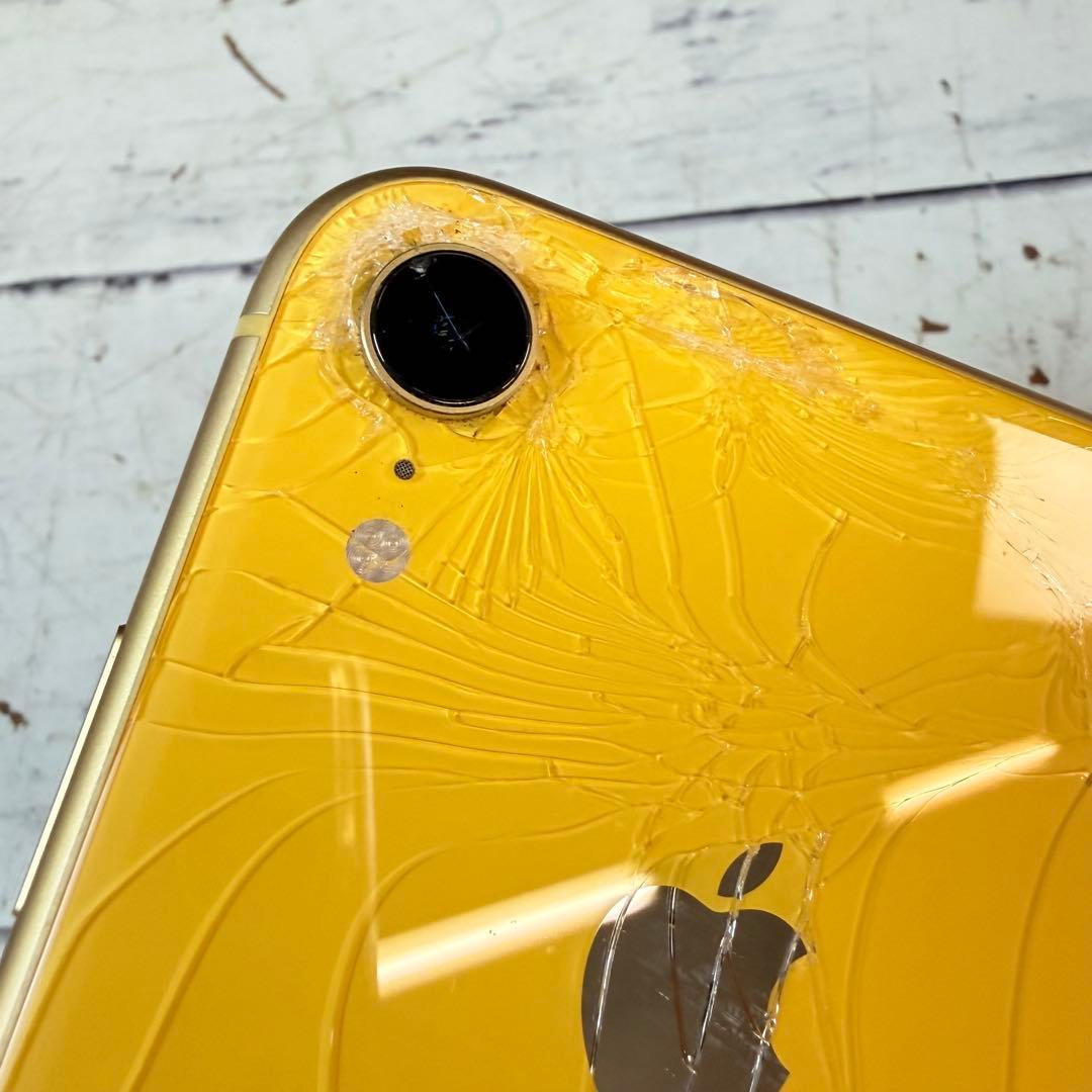 iPhone XR 256GB イエロー 本体のみ バッテリー78%