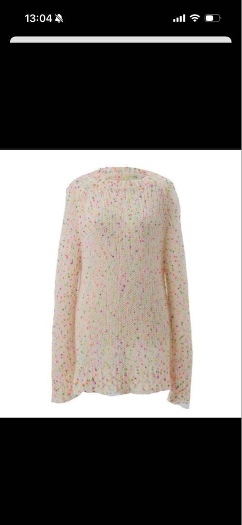 Cygne カラフルポンポンニット Sylvian シーニュ