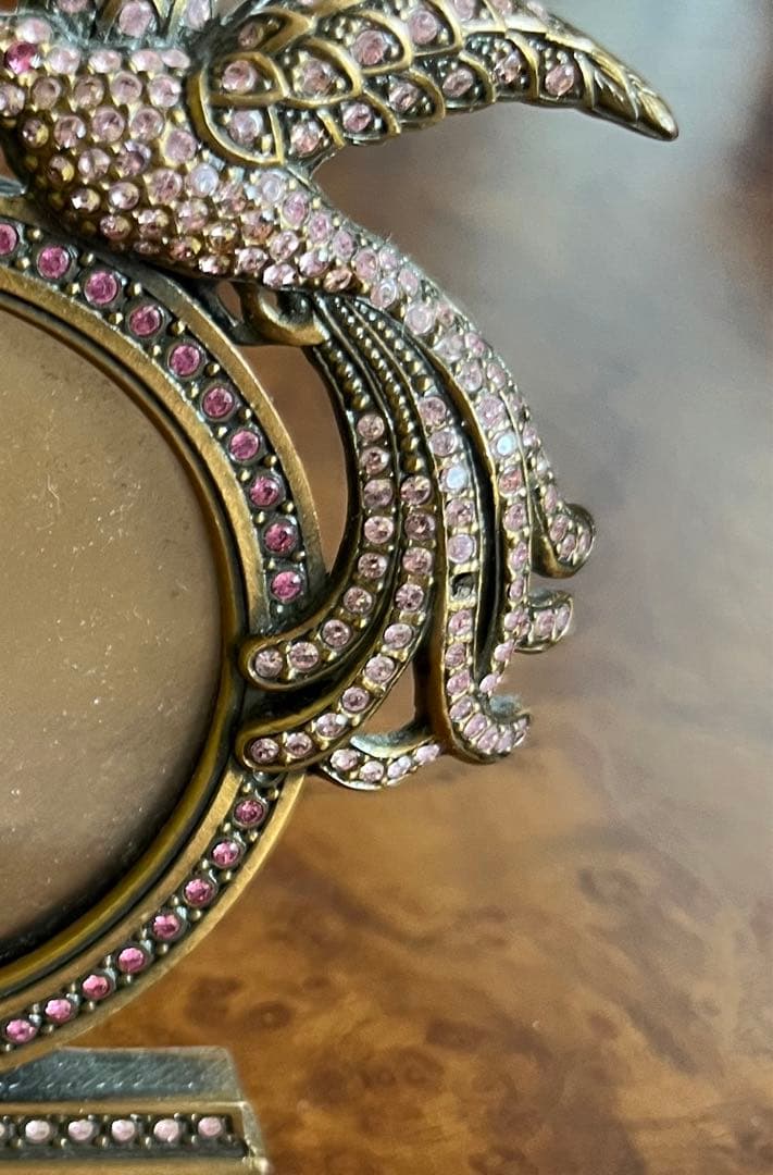 BEREBI レア❣️限定品　写真たて フォトフレーム　孔雀　ビンテージ