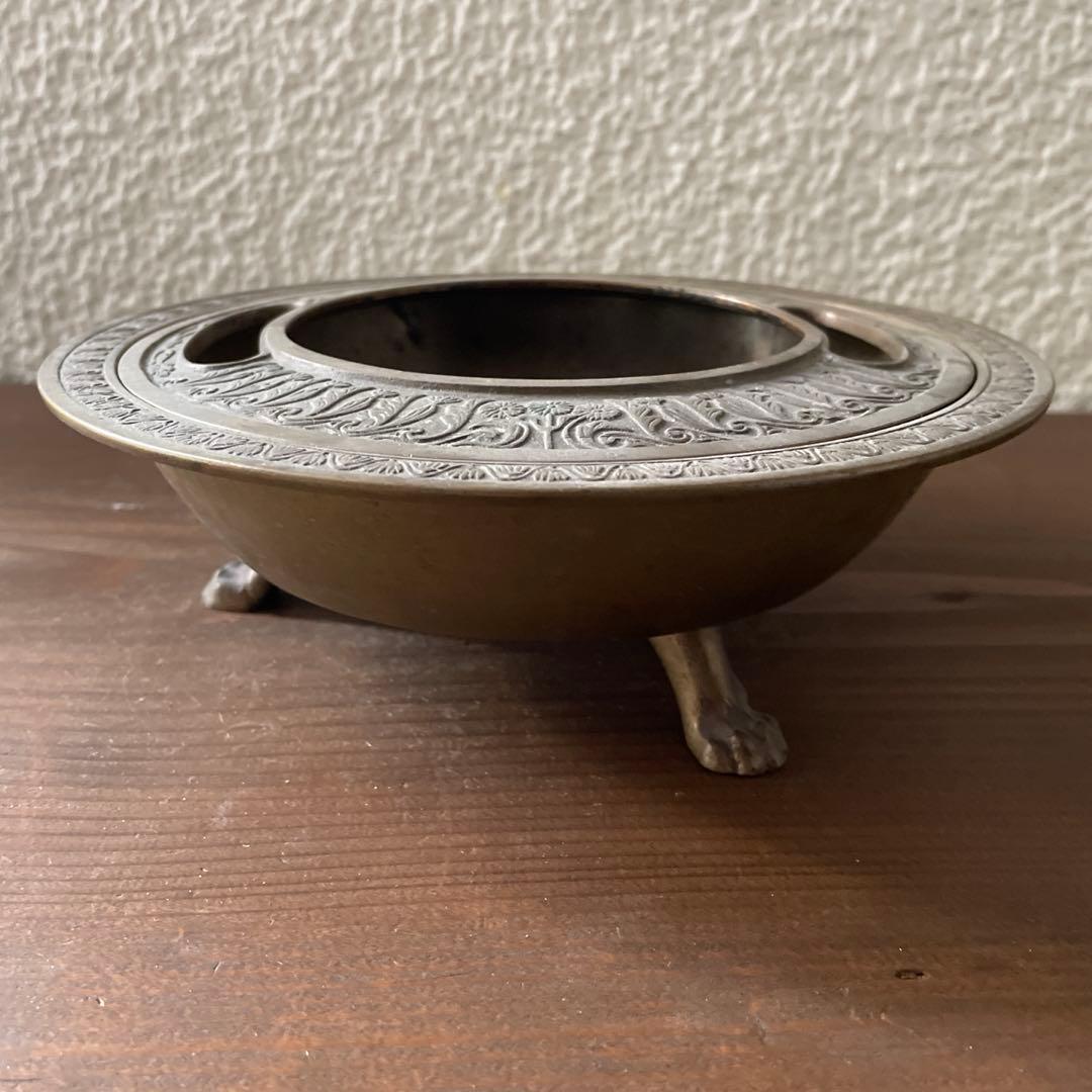 古道具 アンティーク 銅製 灰皿