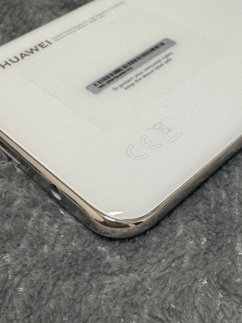 HUAWEI P30 lite 本体　白　ケース付き　バッテリー良好