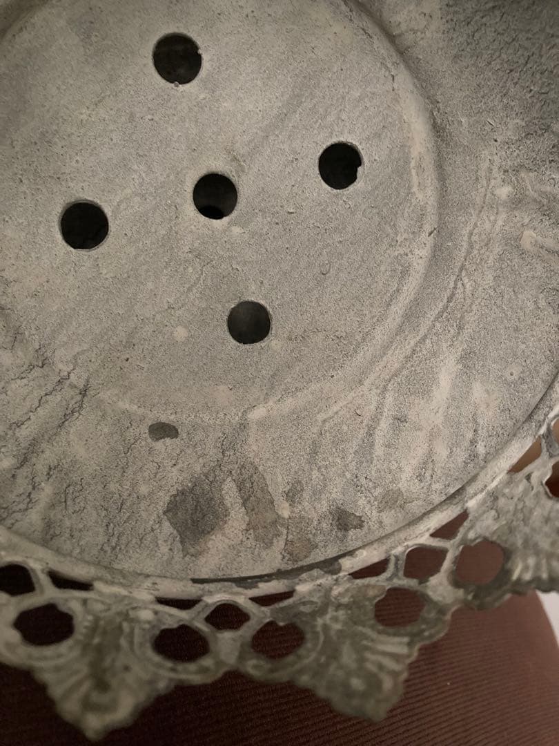 ★フランス・アンティーク・蓋付きキャニスター★蚤の市★ヴィンテージ★ガラス瓶★