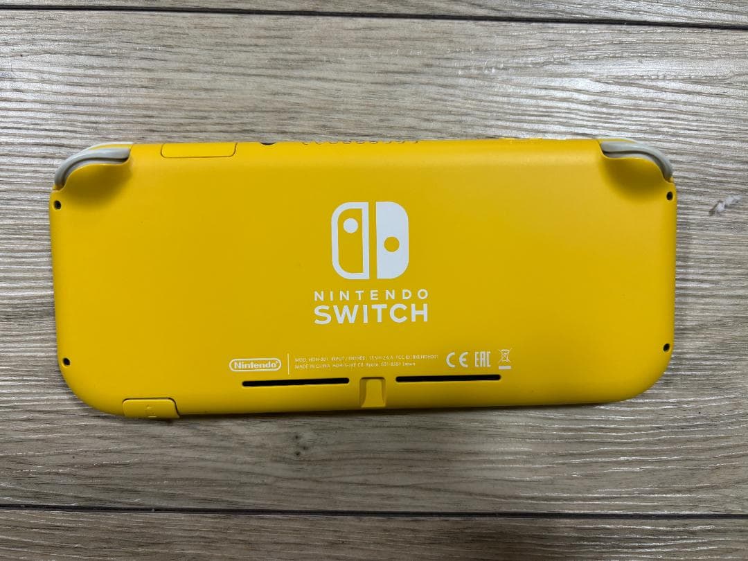 ■動作確認済■Switch LITE■イエロー■スティック交換済■おまけ付■