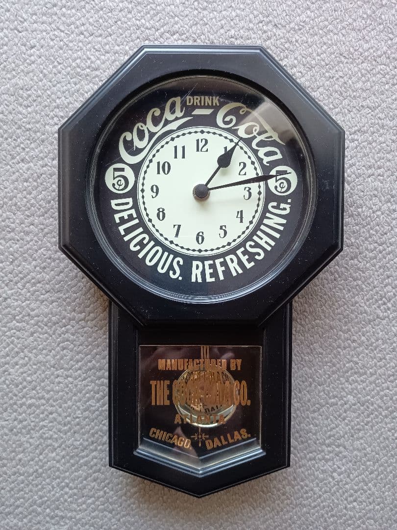 Coca-Cola コカコーラ 掛け時計 振子時計 ヴィンテージ