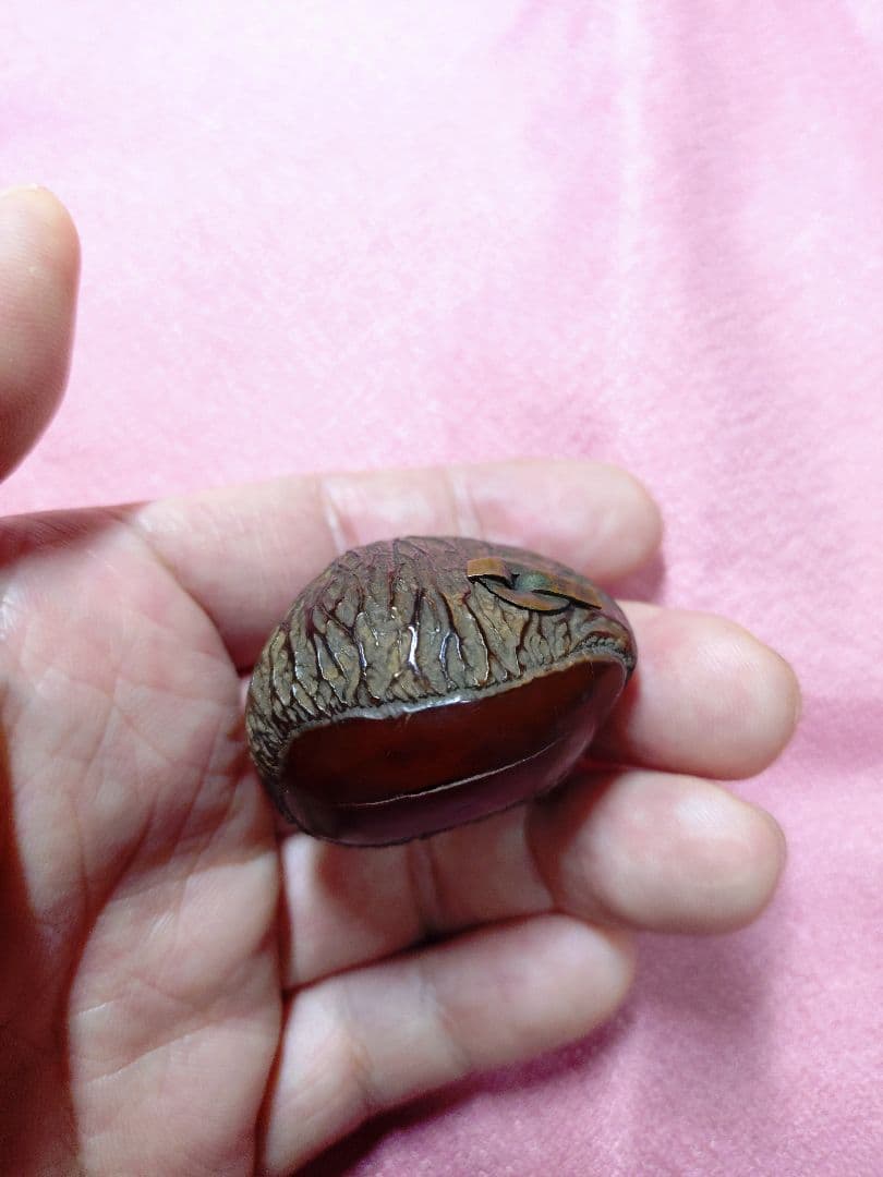 乾漆 根付 彫刻 アンティーク 工芸品 置物