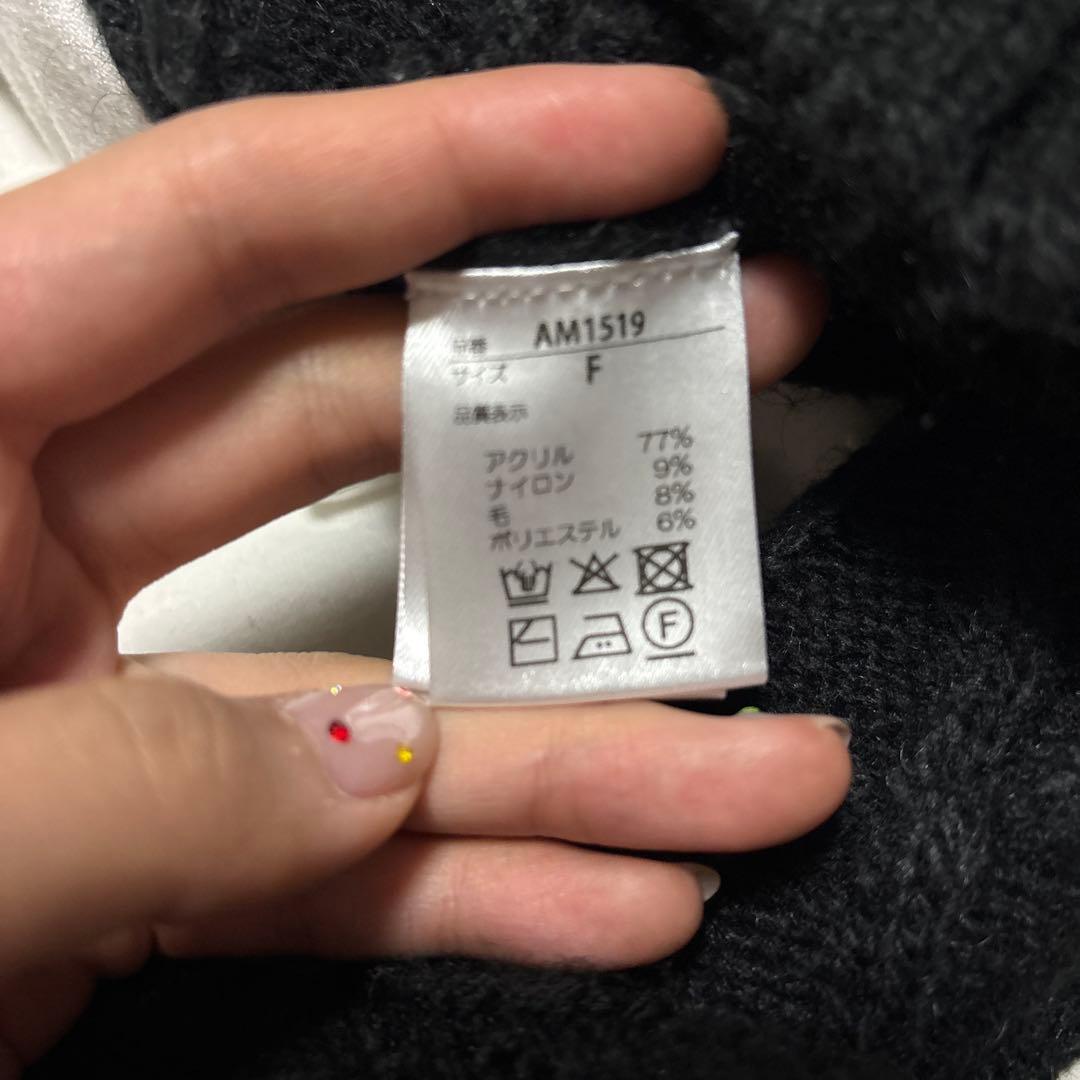 トップス Mary logo cable knit set black