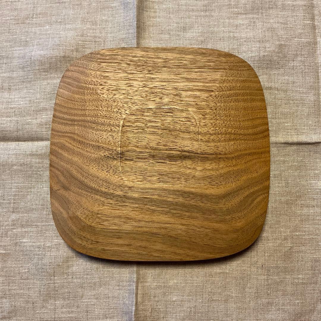 山口和宏さん　木の皿　18cm