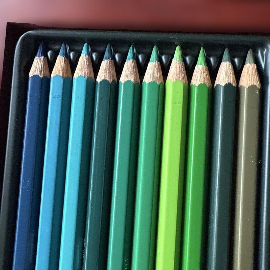 FABER-CASTELL木箱 60色セット色鉛筆 ファーバーカステル