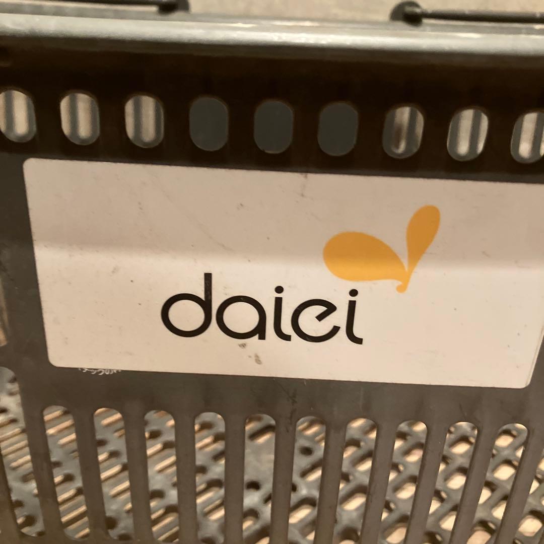 昭和レトロ　ダイエー＆グルメシティ　買い物かご　三個　収納　かご　店舗