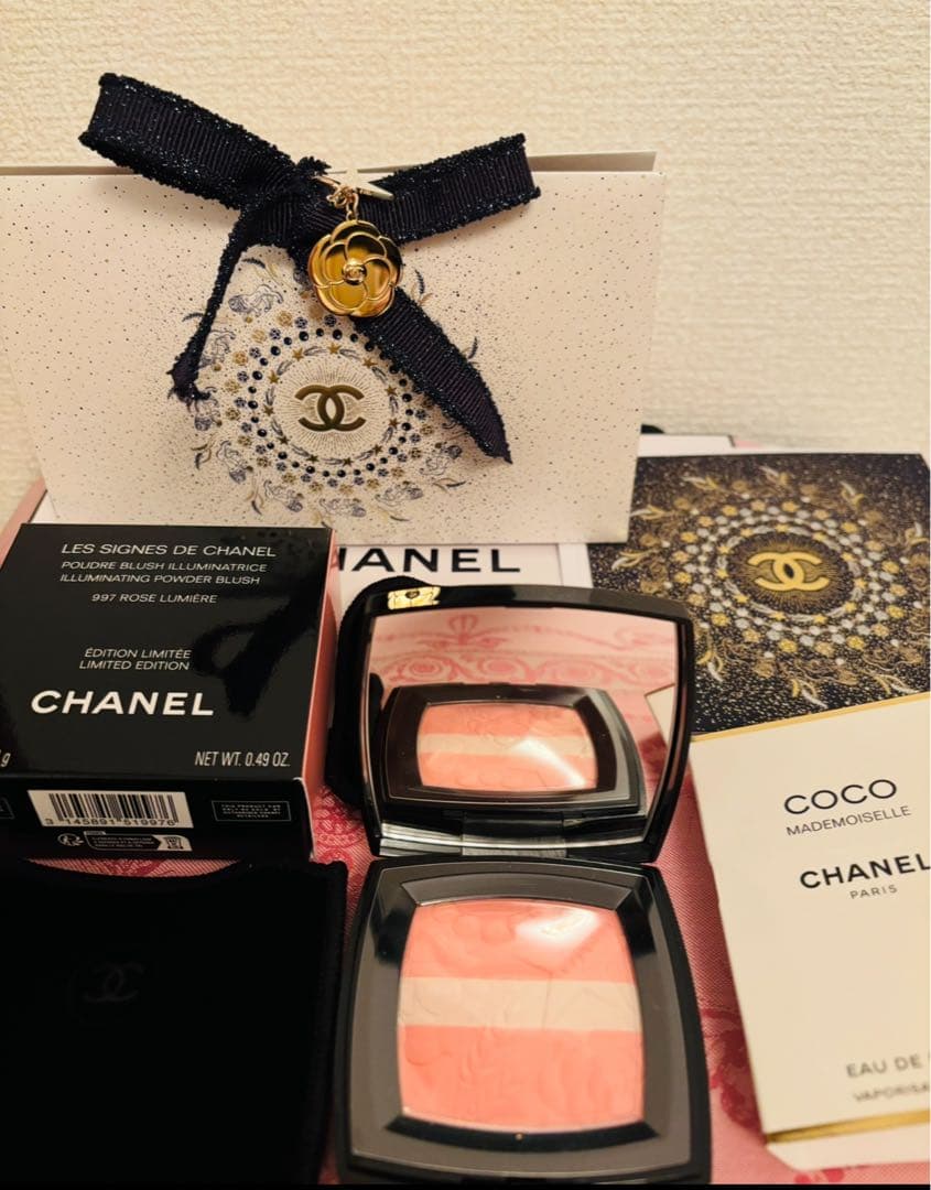 シャネル　CHANEL ホリデーコレクション2025 チーク＆ハイライターデュオ