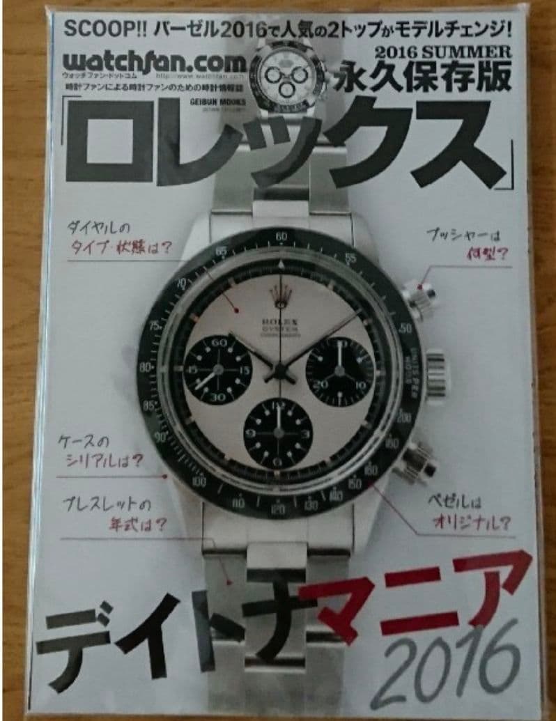 ロレックス雑誌　永久保存版