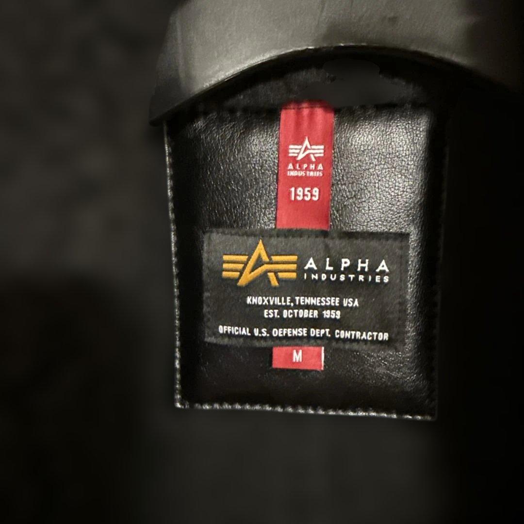 サ*ン様 未使用新品！ALPHA INDUSTRIES シェルパジャケット Mサ