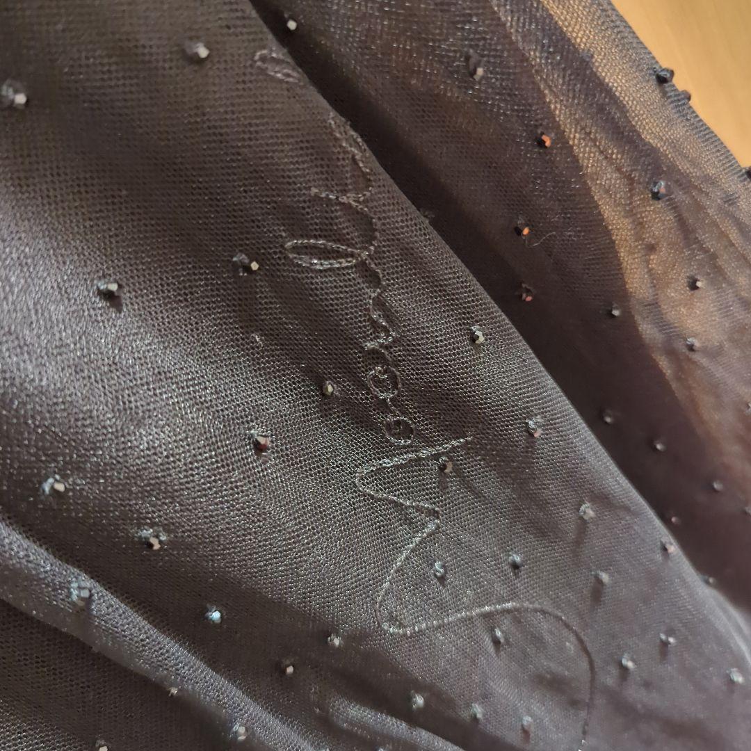 ブラックノースリーブワンピース