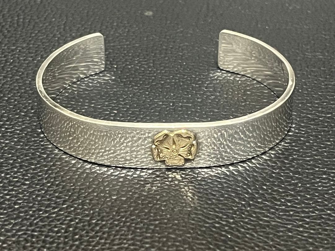 【Aka】goro's 顔ブレス　平打ちブレス　セット　Sサイズ　K18