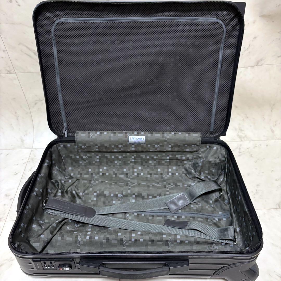 RIMOWAリモワサルサ キャリーケース 2輪 マットブラック ビジネス 旅行