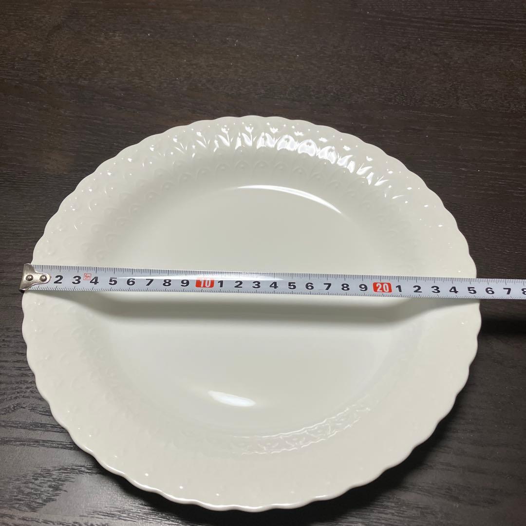 【美品】ナルミ シルキーホワイト パスタプレート　ボウル　セット