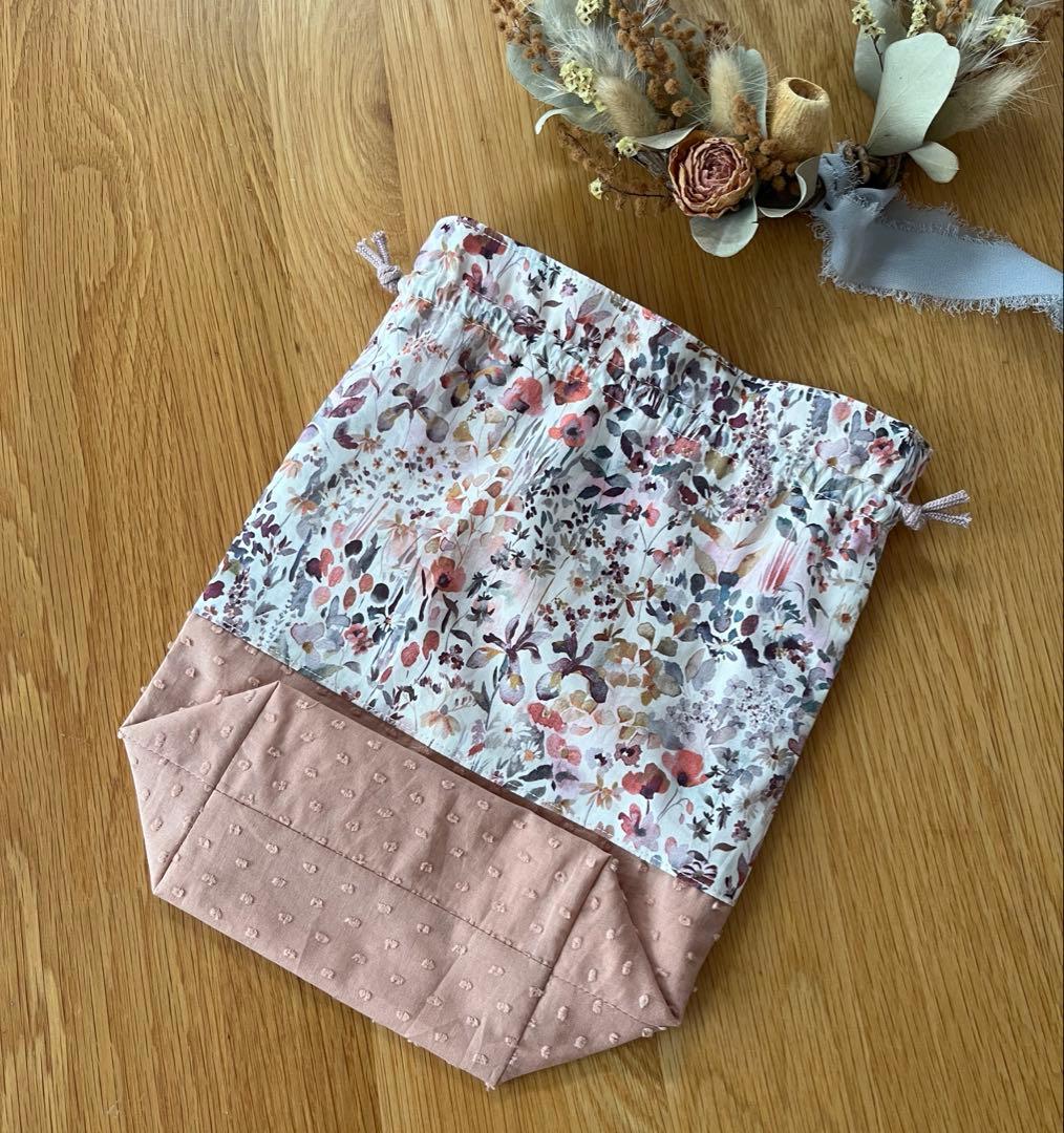 rin＊リバティ生地使用＊フェルダ＊巾着セット