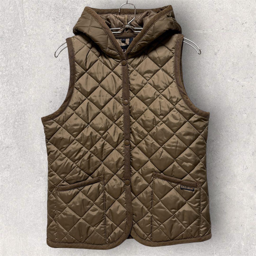 ケンケンパッパ　極美品　ラベンハム　LAVENHAM キルティングダウンベ