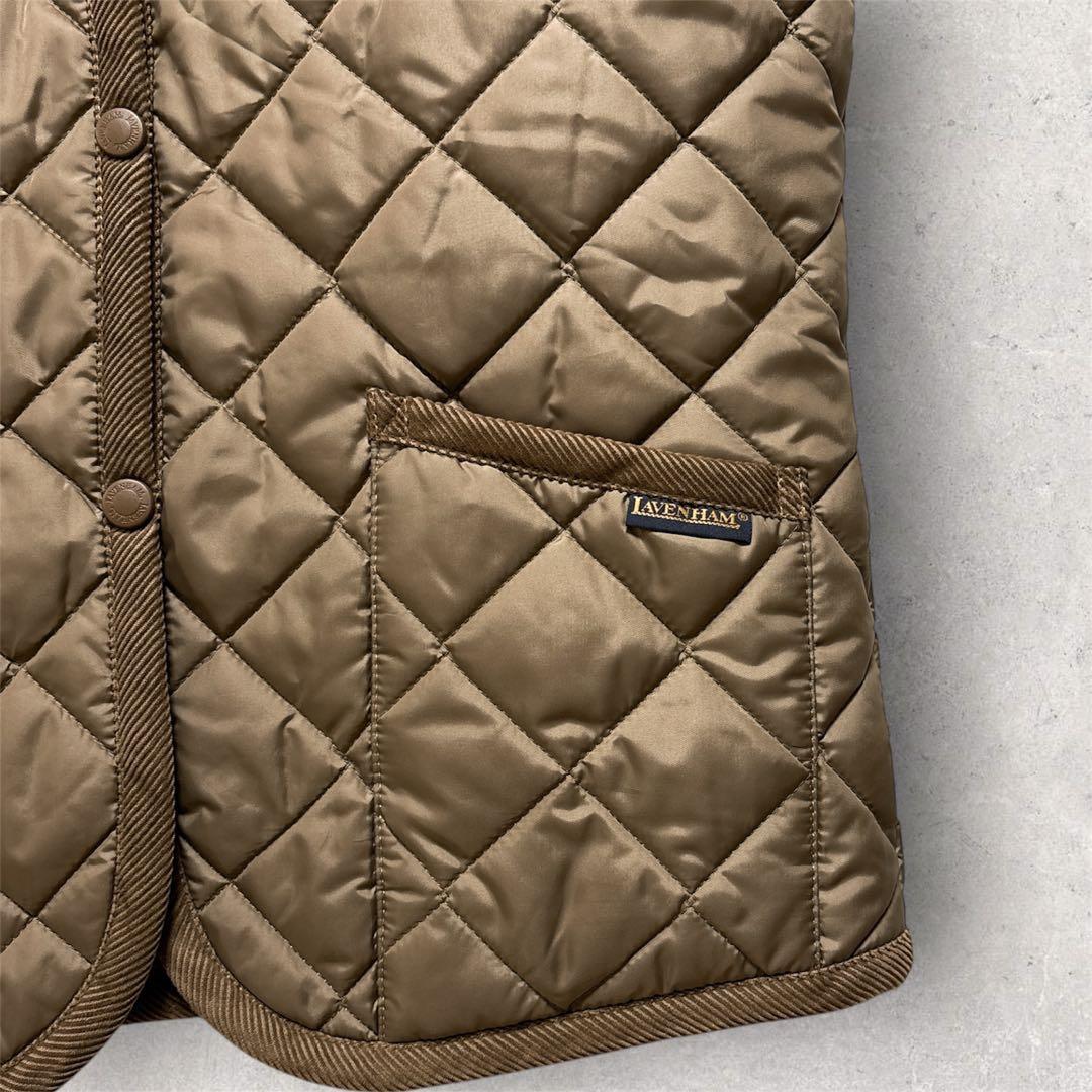 ケンケンパッパ　極美品　ラベンハム　LAVENHAM キルティングダウンベ