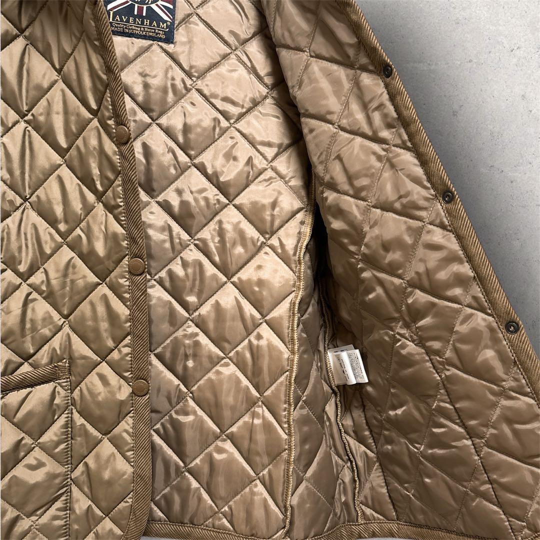 ケンケンパッパ　極美品　ラベンハム　LAVENHAM キルティングダウンベ