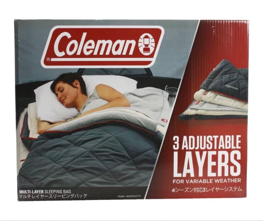 【新品未使用】Coleman マルチレイヤー スリーピングバッグ