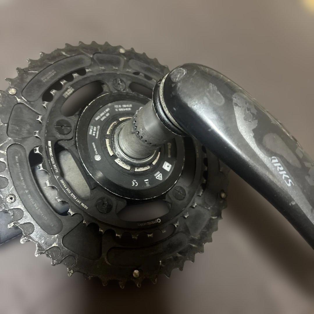 S-Works FACT Carbon 170mm +Quarq パワーメーター