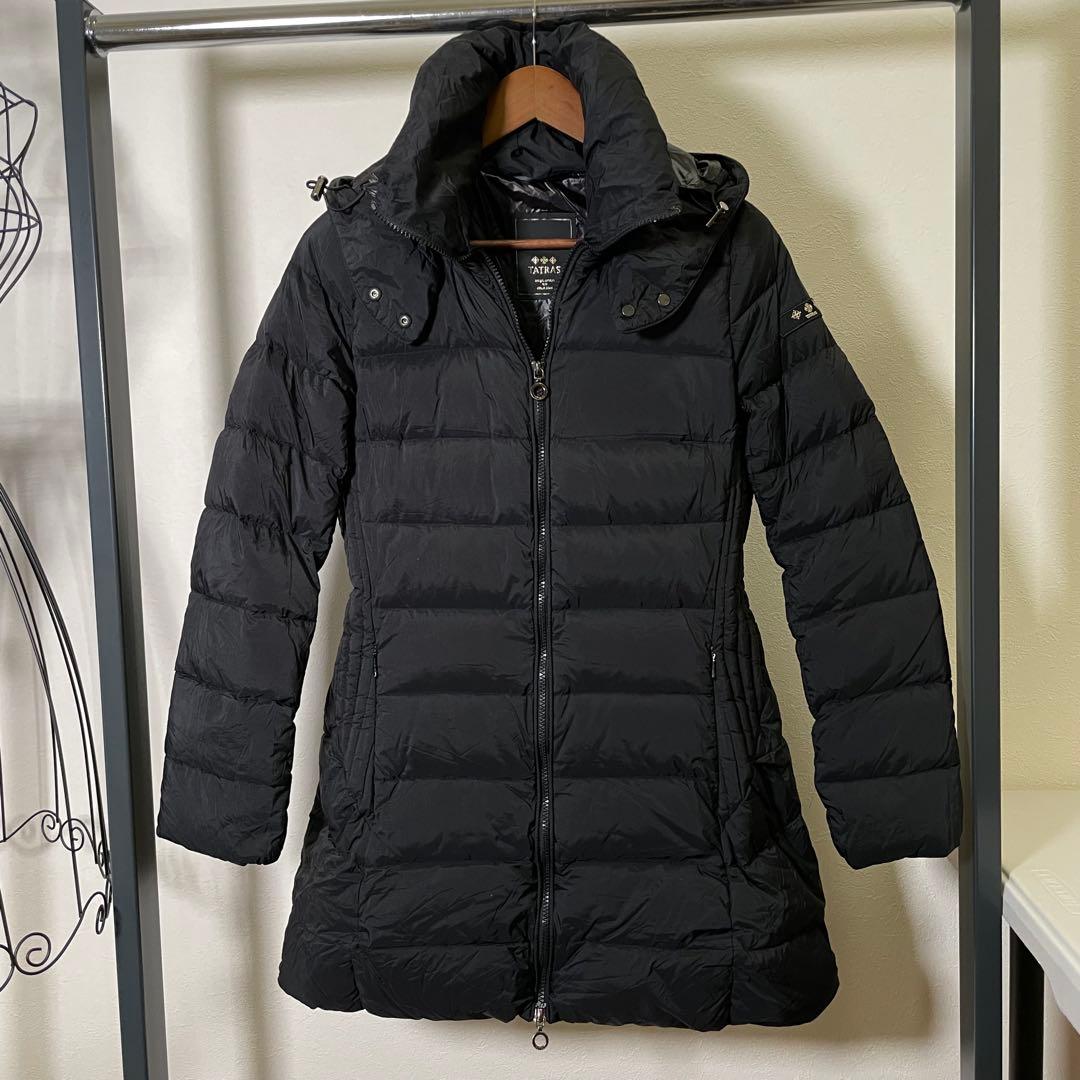 ♡*様 TATRAS POLITEAMA ブラック ダウンジャケット　02サイズ