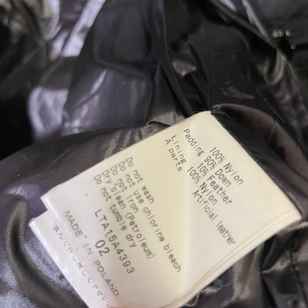 ♡*様 TATRAS POLITEAMA ブラック ダウンジャケット　02サイズ