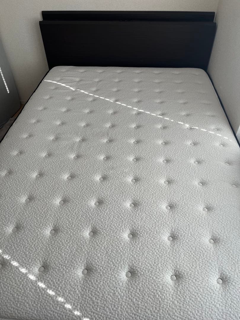 ニトリ Nスリープ(ハードH2-D)　ダブル マットレス ベッドフレーム