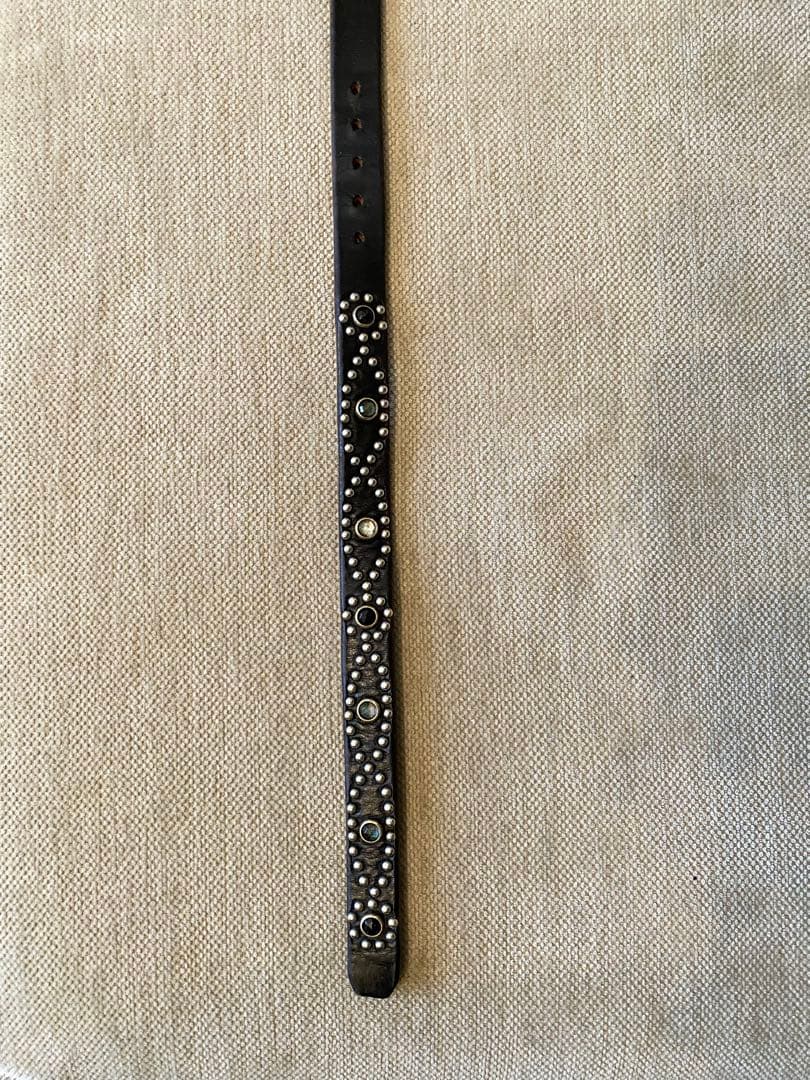 HTC ナロースタッズベルト マルチストーン 32inch TENDERLOIN