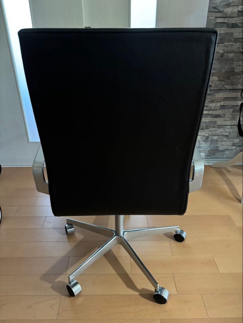 フリッツハンセン オックスフォードチェア　ブラック本革