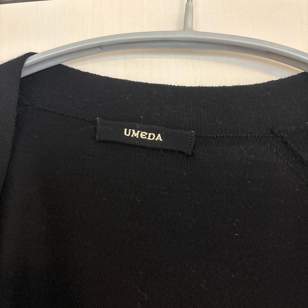 UMEDA ブラック カーディガン